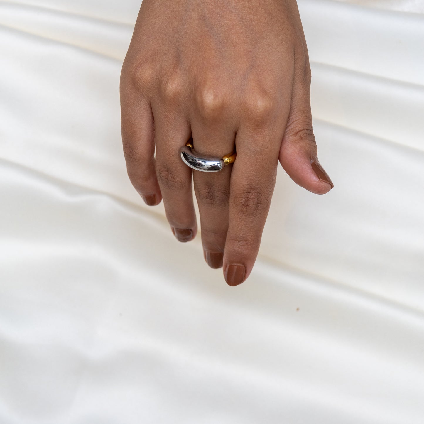 Two Tone Glide Ring
