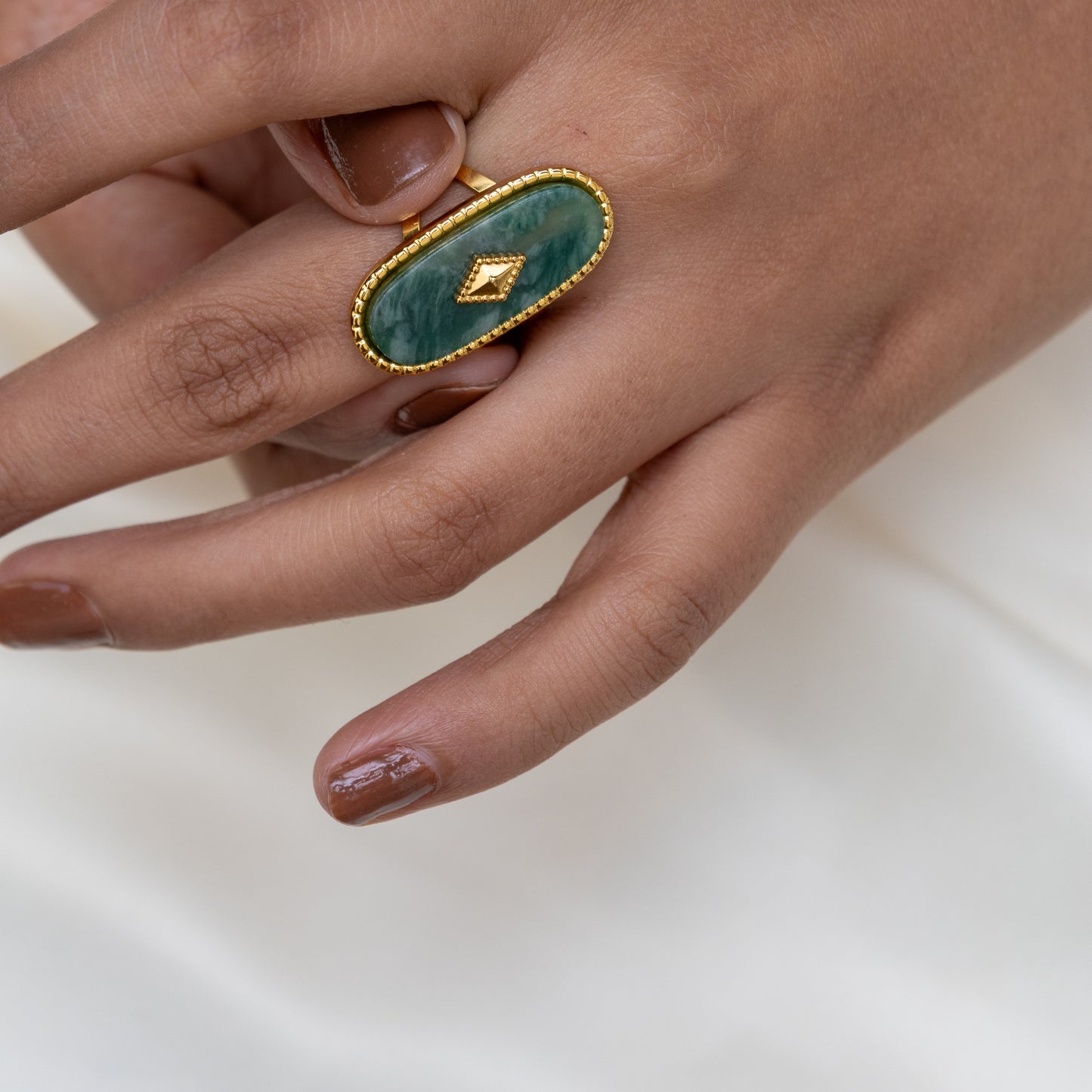 Urban Rani The Enchanted Oval Ring