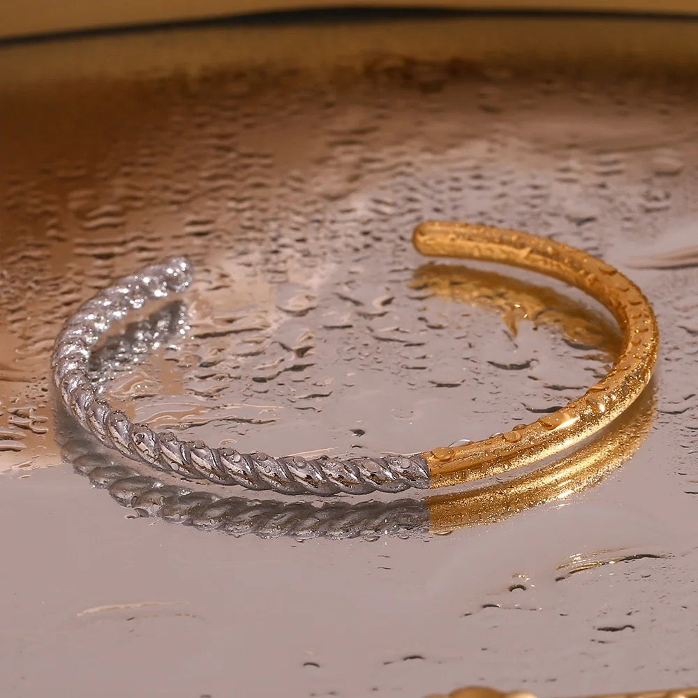 Two Tone Fusion Synergy Bracelet
