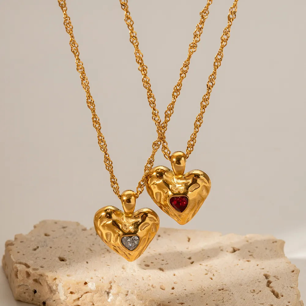 Urban Rani Heart Crush Pendant Necklace