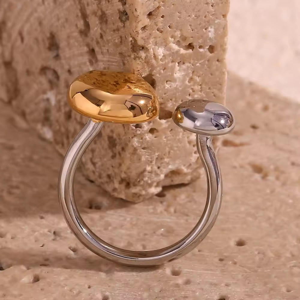Twin Moon Ring