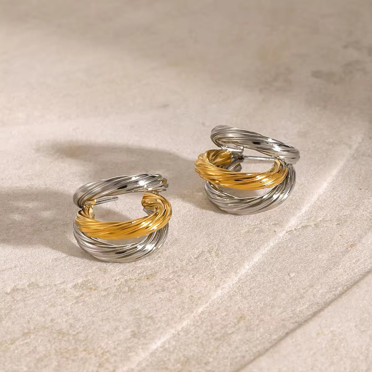 Dual Weaved Hoops