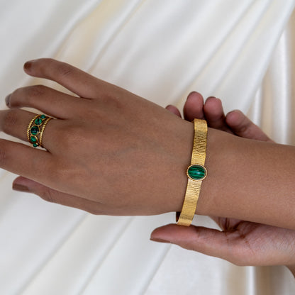 Urban Rani Verde Coil Cuff Bracelet