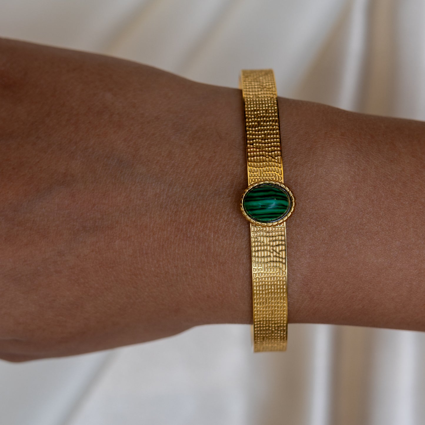 Urban Rani Verde Coil Cuff Bracelet