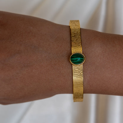 Urban Rani Verde Coil Cuff Bracelet