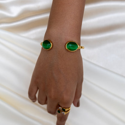 Urban Rani Oval Grace Open Bracelet