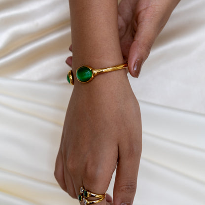 Urban Rani Oval Grace Open Bracelet