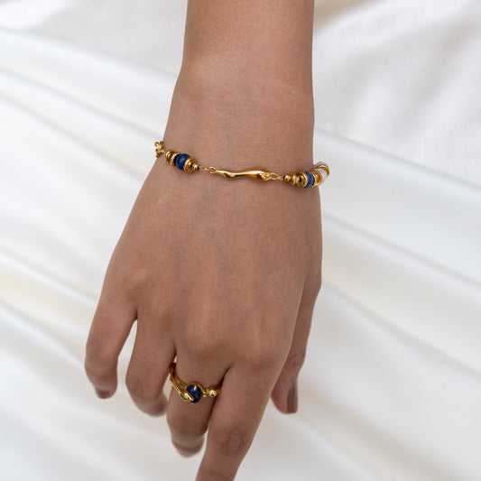 Urban Rani Wave Link Bracelet
