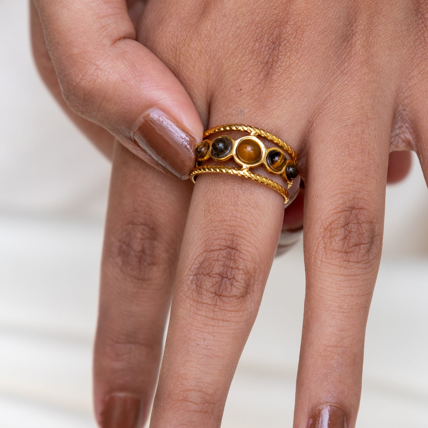 Urban Rani Crown Ring