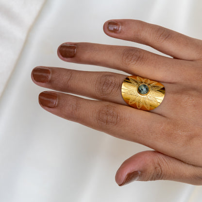 Urban Rani The Solar Bloom Ring