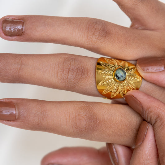 Urban Rani The Solar Bloom Ring