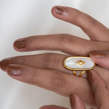 Urban Rani The Enchanted Oval Ring