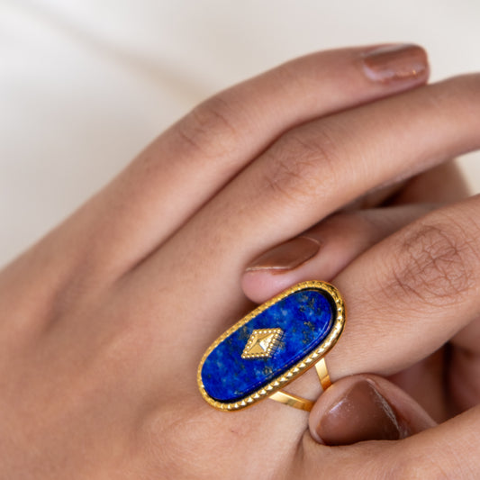 Urban Rani Blue Moon Ring