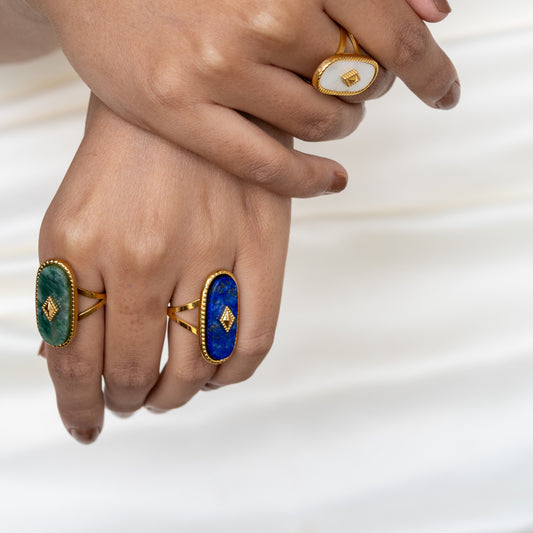 Urban Rani The Enchanted Oval Ring