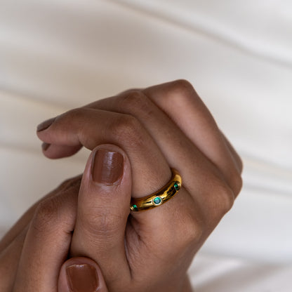 Urban Rani Bold Orbit Ring