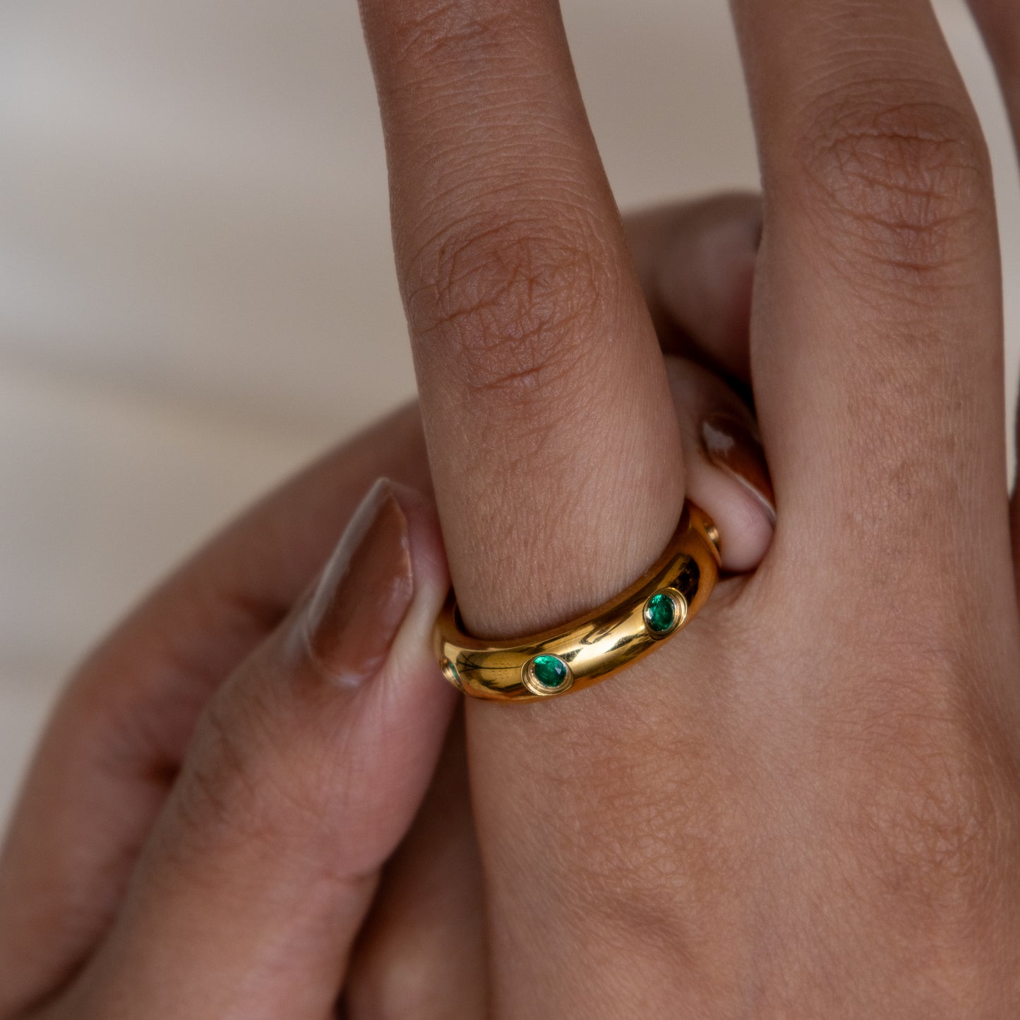 Urban Rani Bold Orbit Ring