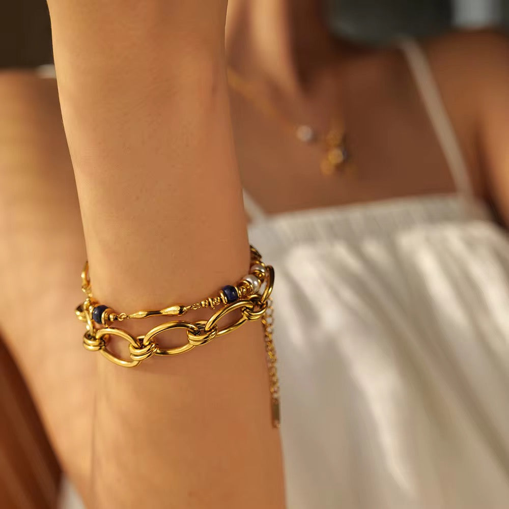 Wave Link Bracelet