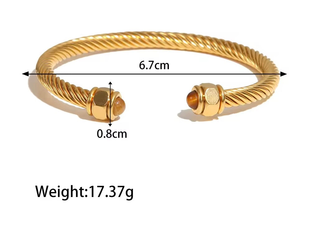 Tender Twirl Cuff Bracelet