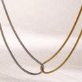 Halfmoon Chain Necklace