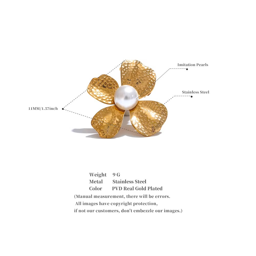 Juhi Flower Brooch