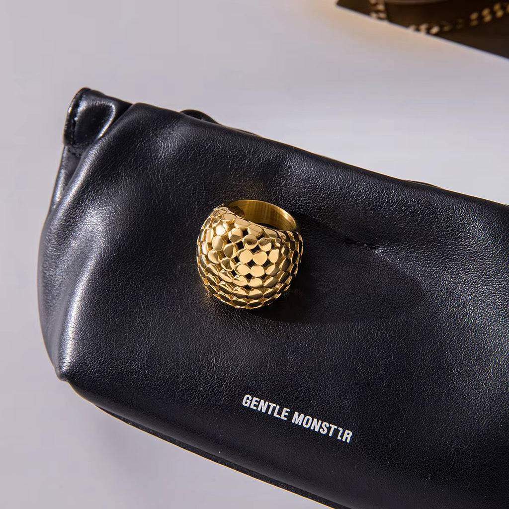Sona Gold Dome Ring