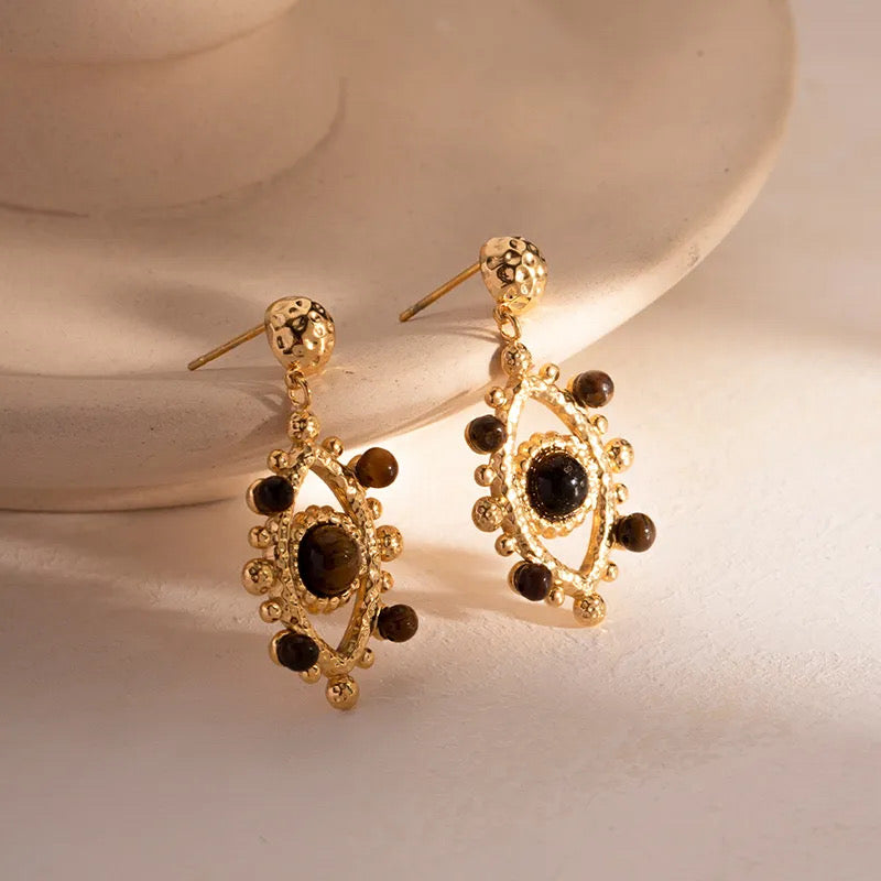 Urban Rani Evil Eye Drop Earings