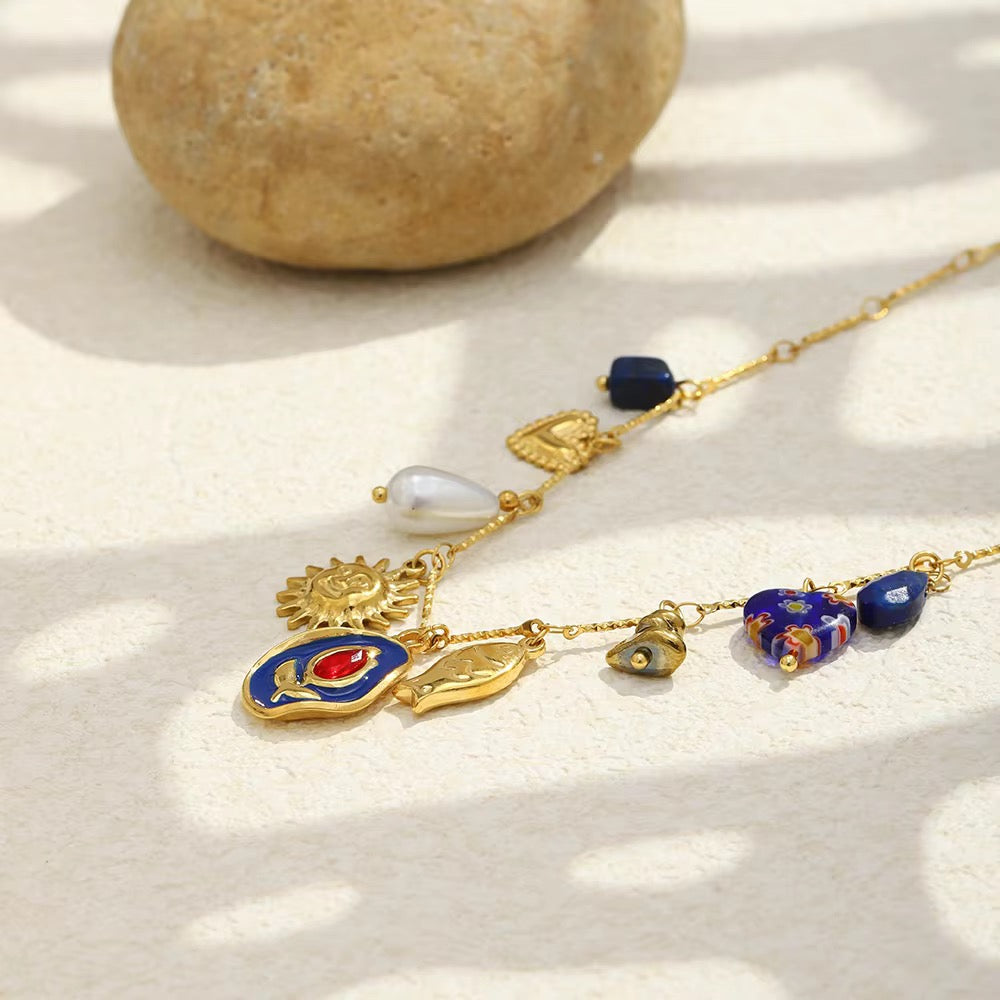 Amalfi Charm Necklace