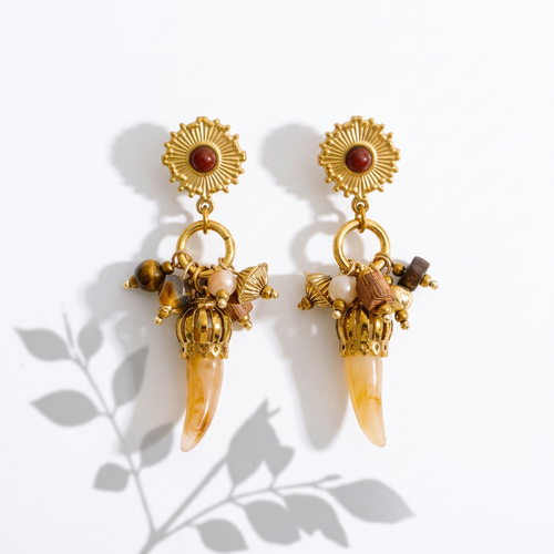 Marrakesh Charm Drop Earrings