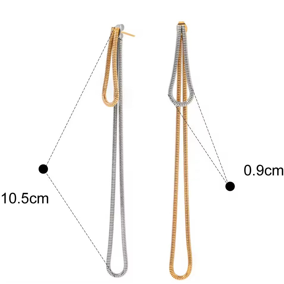 Tidal Drop Earrings