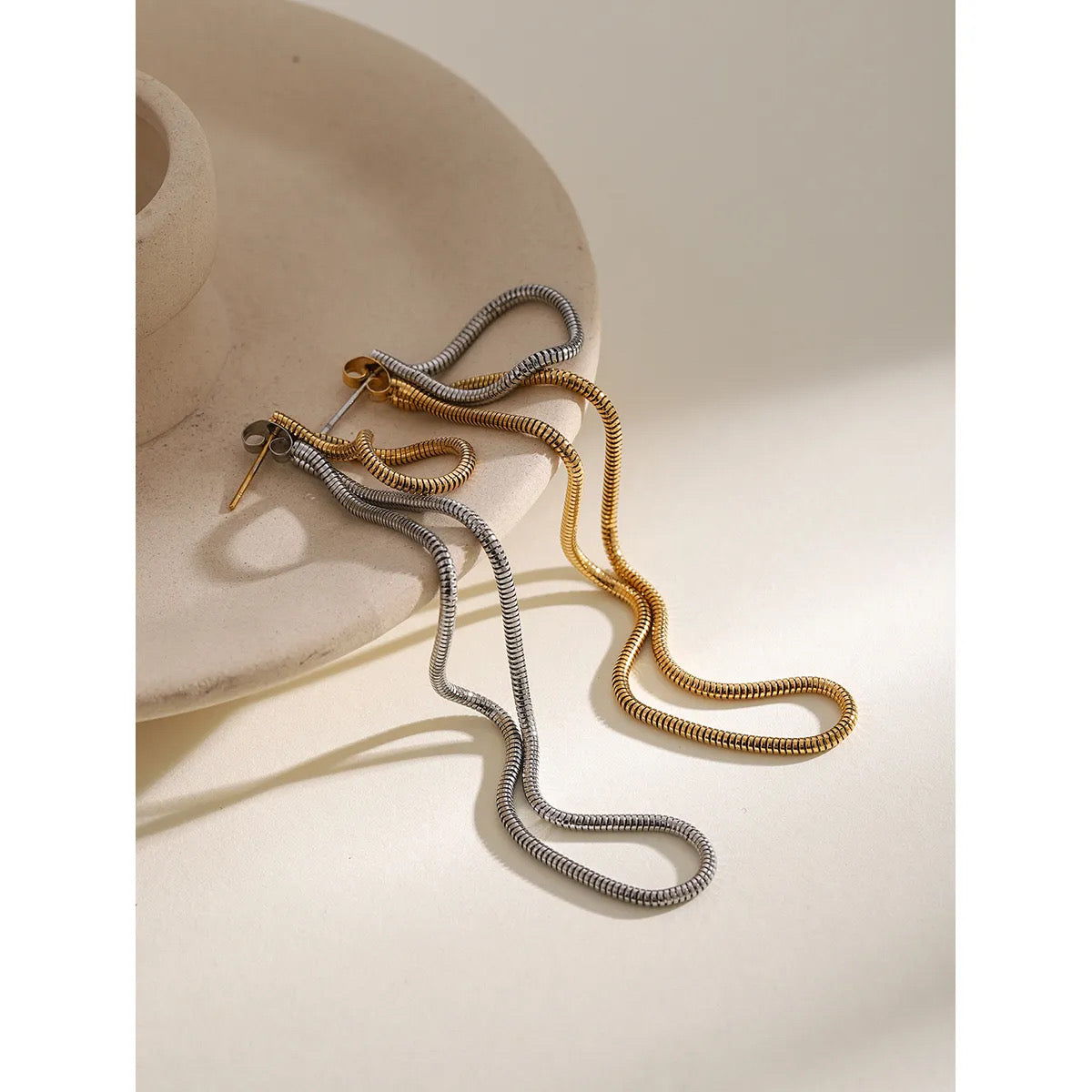 Tidal Drop Earrings