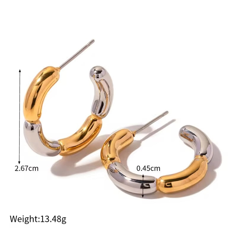 Bambi Hoop Earrings