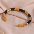 Noir Cuff Bracelet