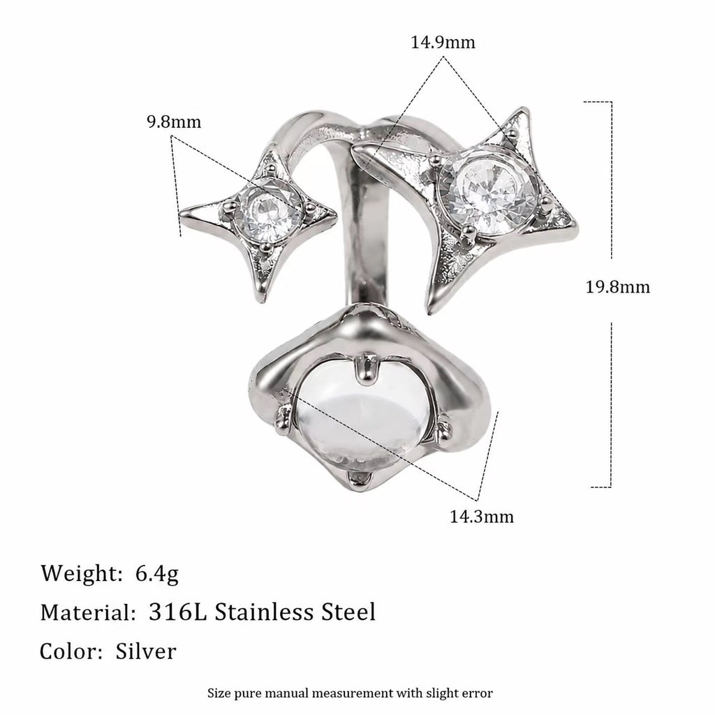 Akaashi Celestial Star Ring
