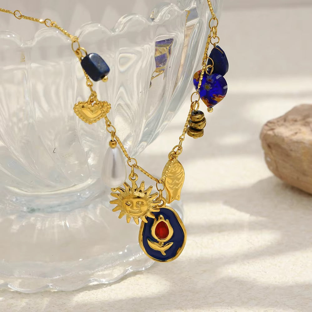 Amalfi Charm Necklace