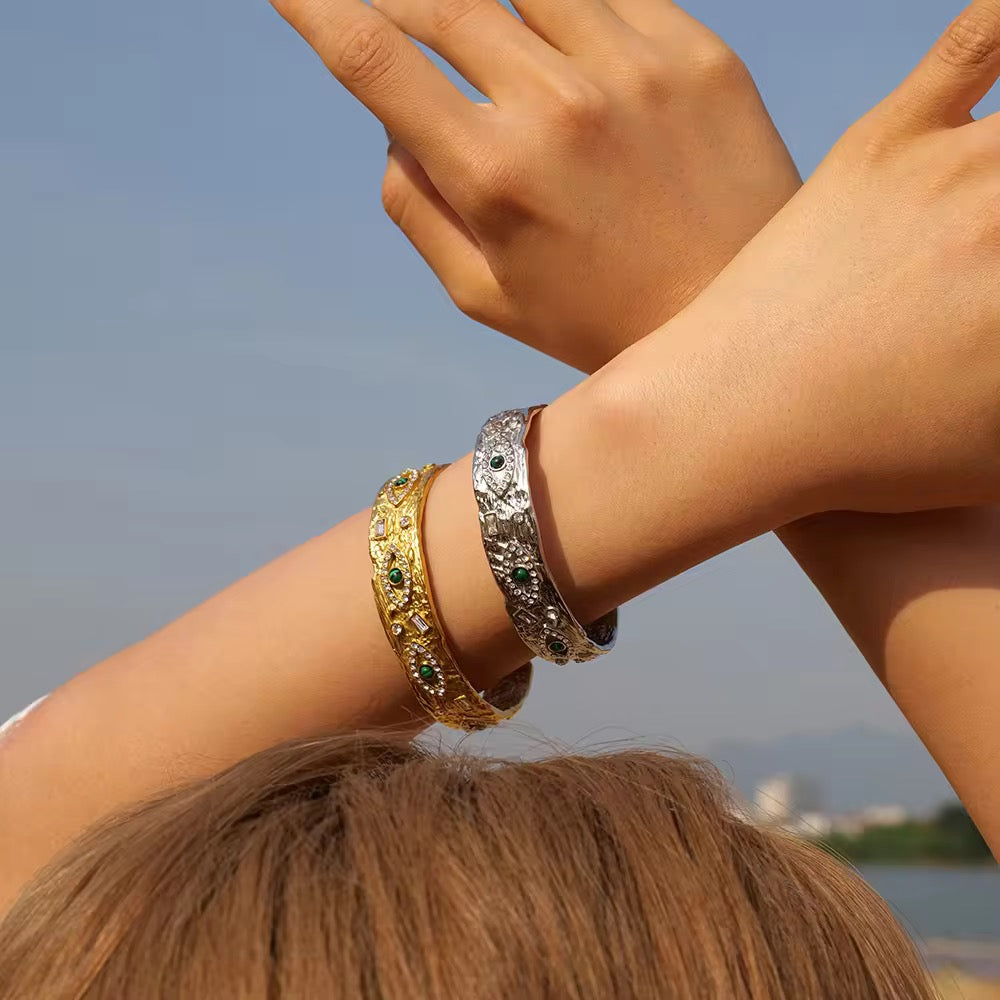 Evil Eye Cuff Bracelet