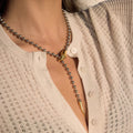Cleo Two-Tone Snake Necklace & Earrings