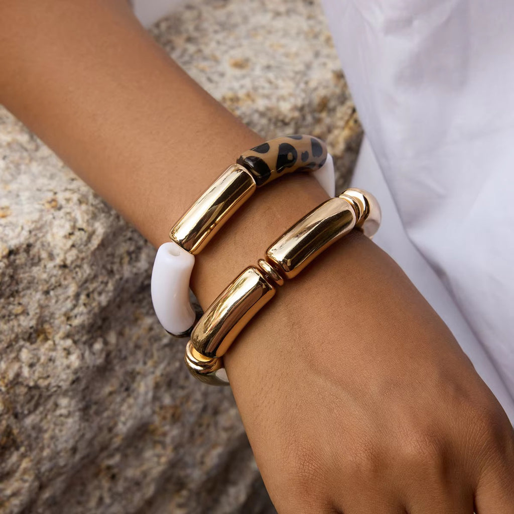 Safari Stretch Bracelet Stack