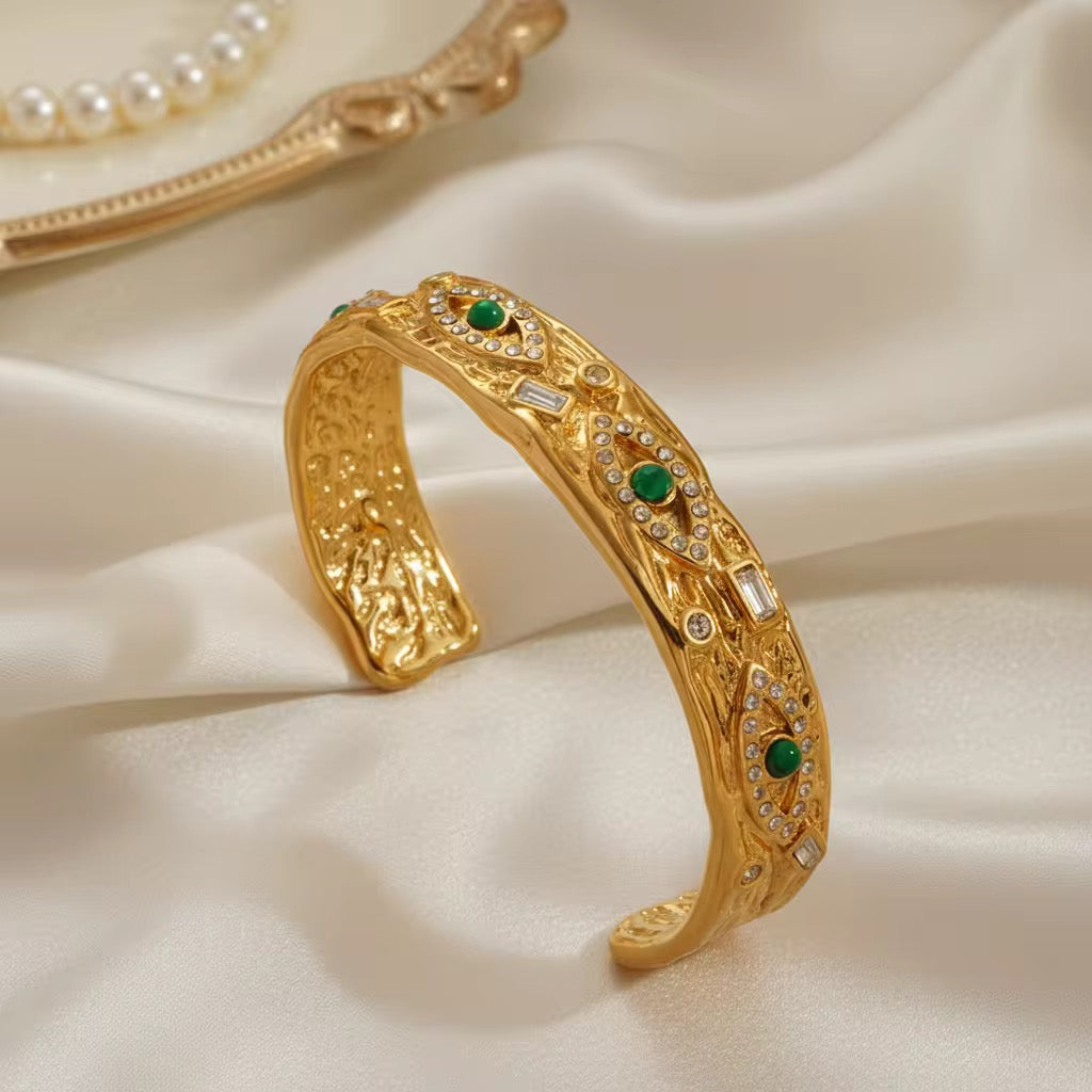 Evil Eye Cuff Bracelet