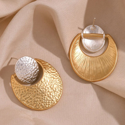 Two Tone Golden Hour Drop Earrings