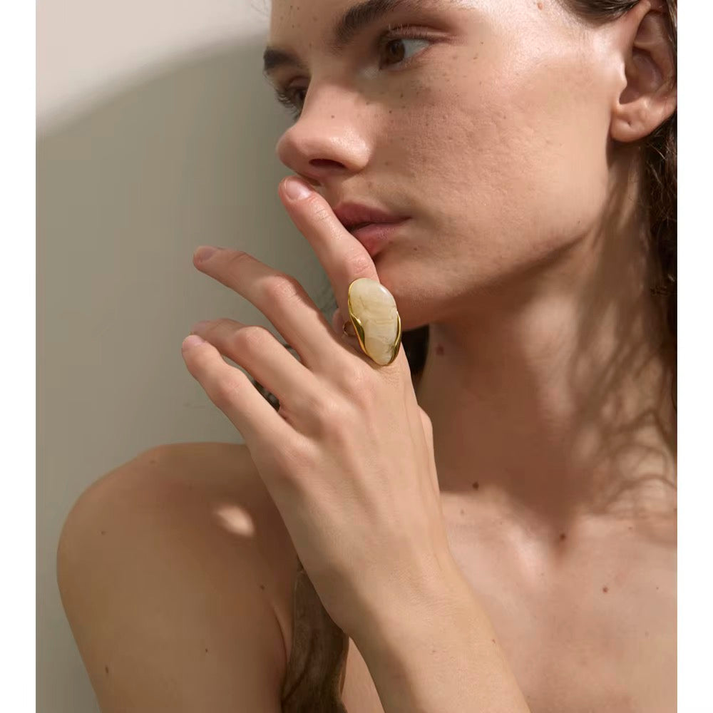 Sangria Statement Ring