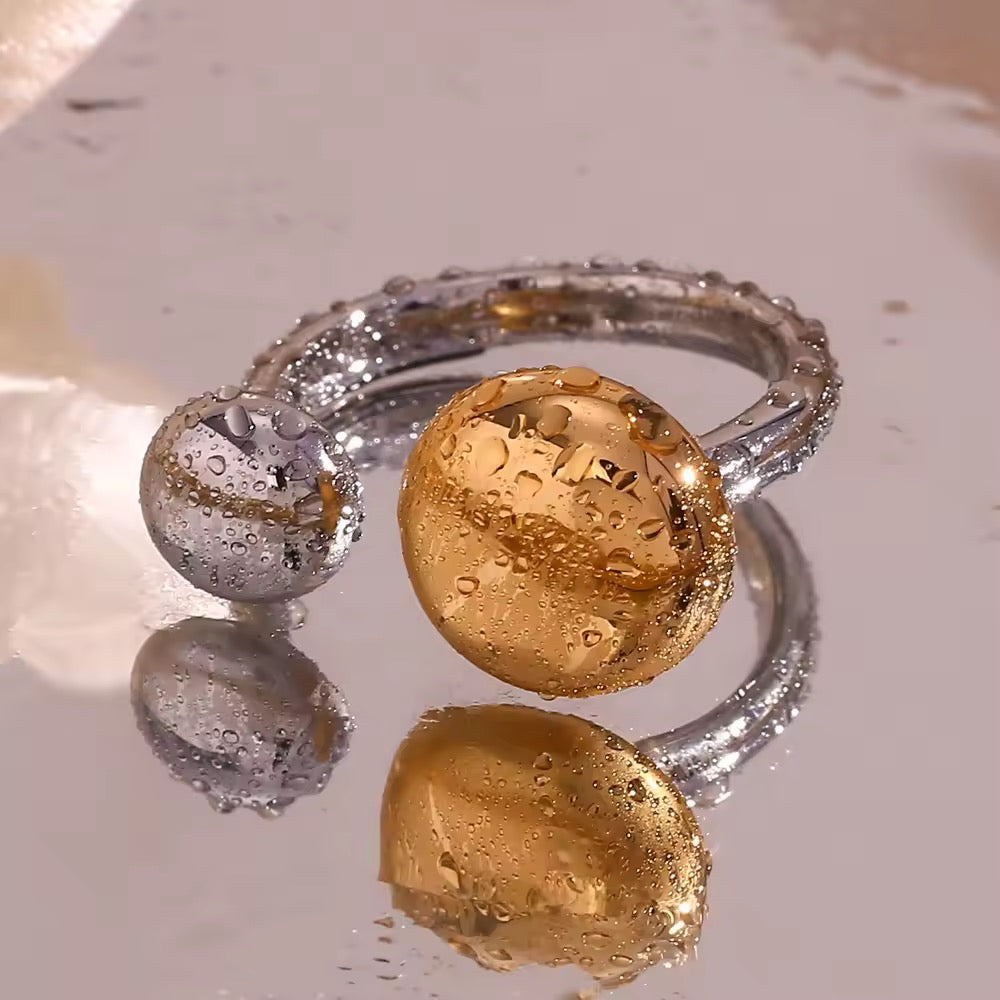 Twin Moon Ring