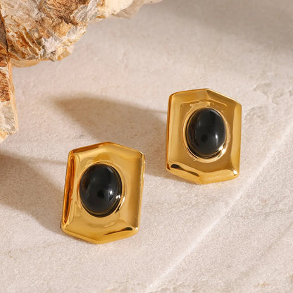 Urban Rani Black Chunky Studs