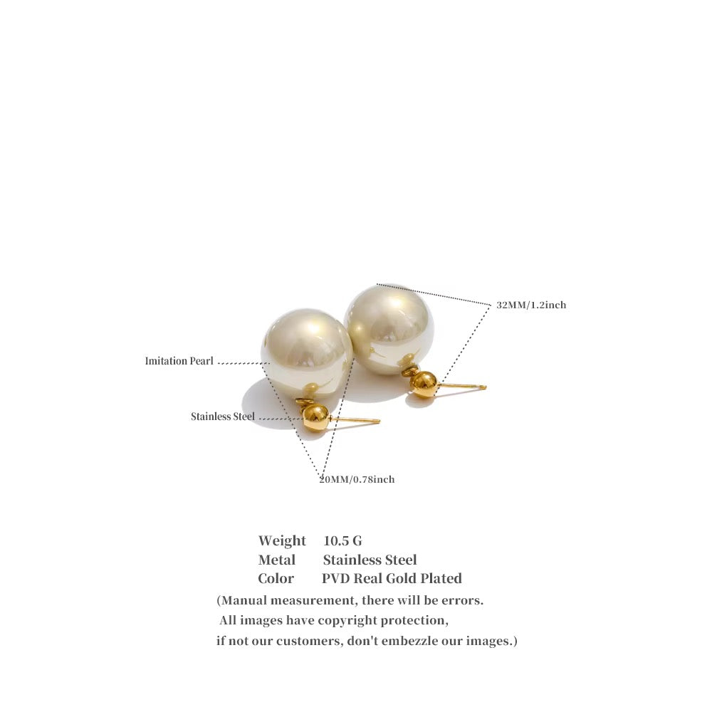 Chandni Pearl Drop Earrings