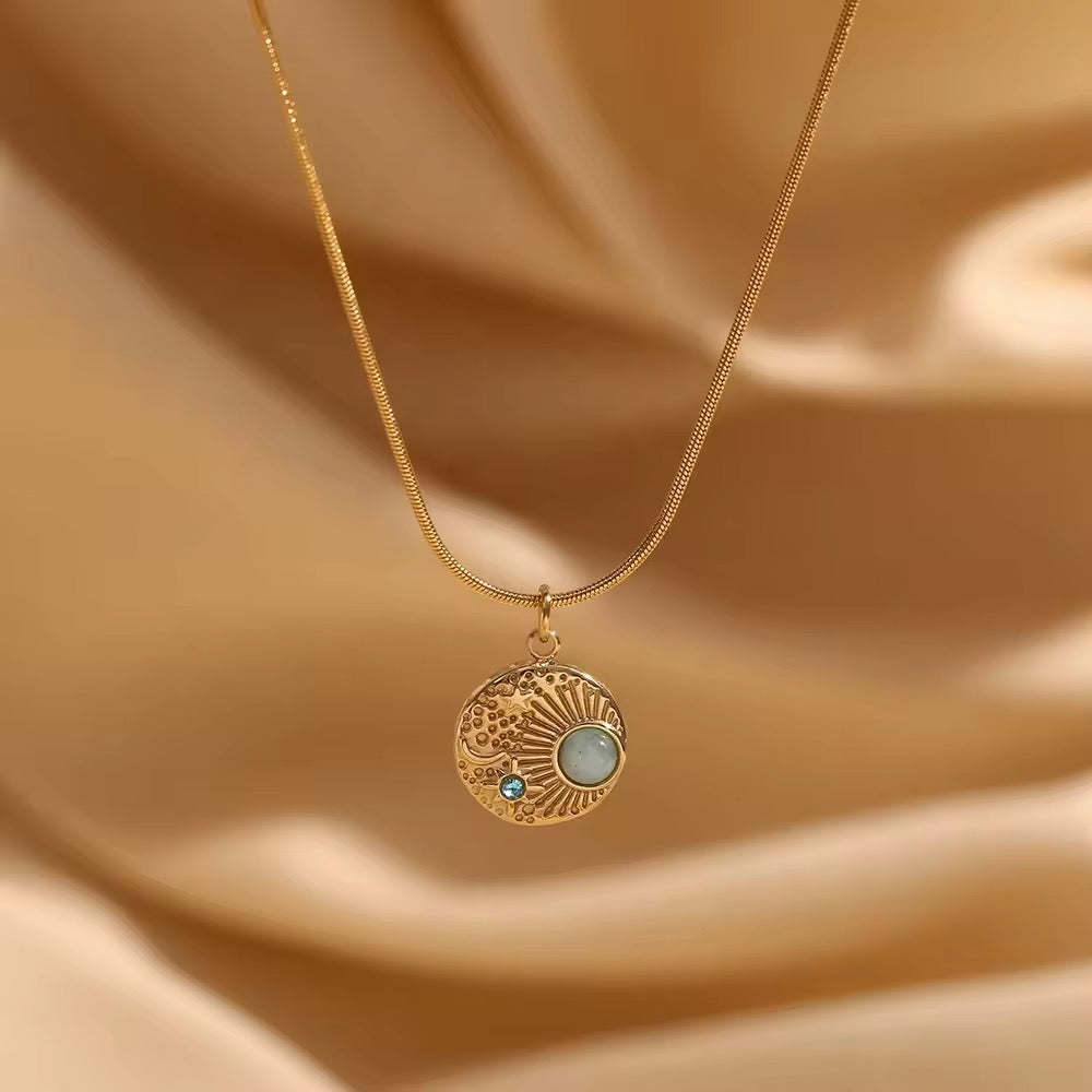 Selene Charm Necklace
