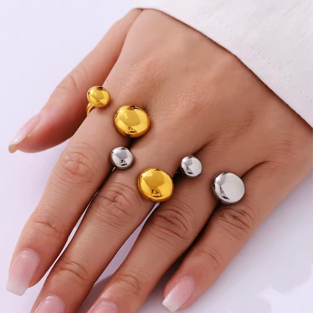 Twin Moon Ring
