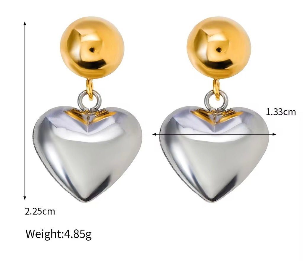 Sweetheart Drop Earrings