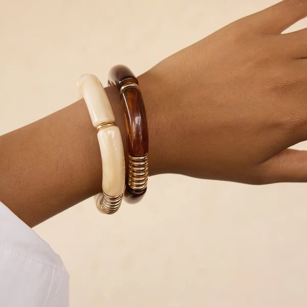 Safari Stretch Bracelet Stack