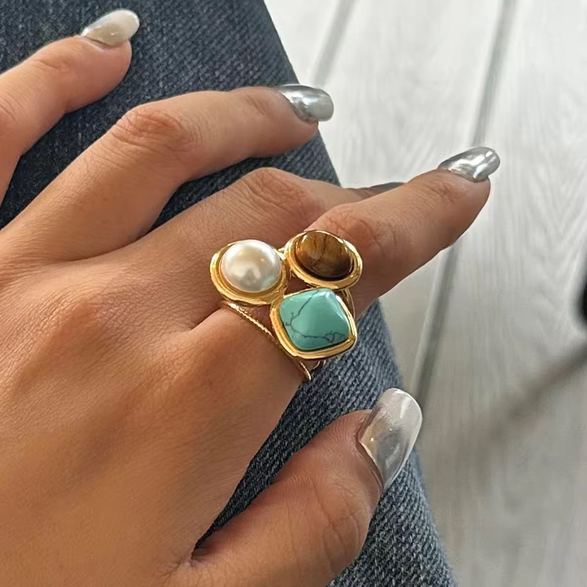 Trinity Muse Ring