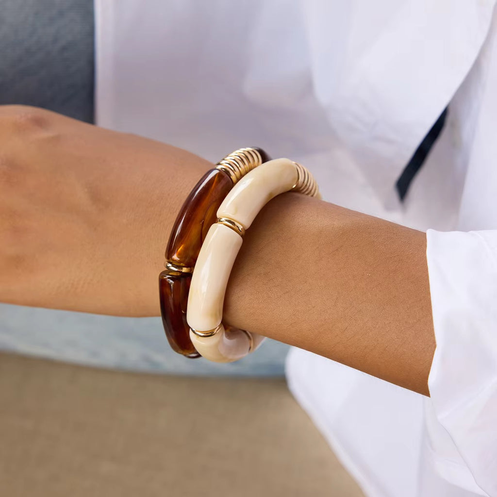 Safari Stretch Bracelet Stack