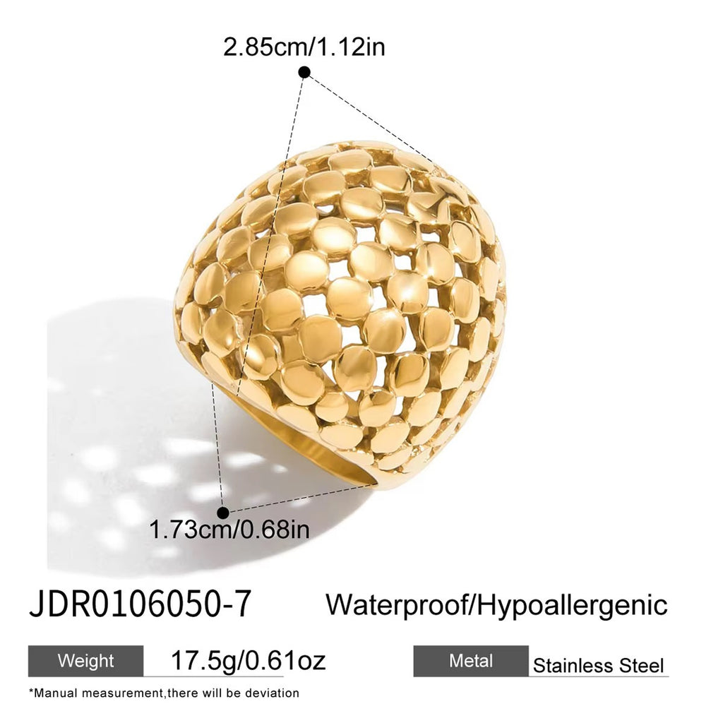 Sona Gold Dome Ring